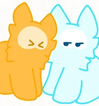 Gold pup and dia pup