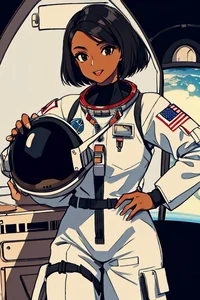 Chilena en el epacio