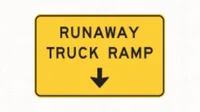 Runaway truck