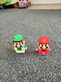 Lego Mario and Luigi