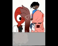 Redsister and friend