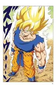 Angry SSJ Goku
