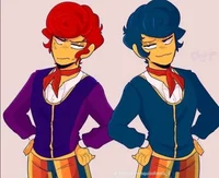 Opposite an original