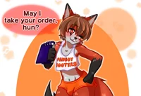 Furry femboy Hooters