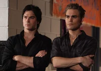 Stefan and Damon