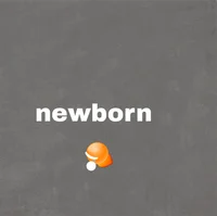 A newborn emoji cat