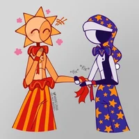Sun and moon