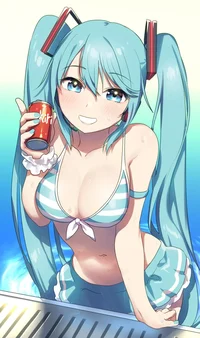 Hatsune Miku bikini 