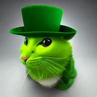 Green Kitten