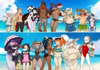 Gym leader beach 