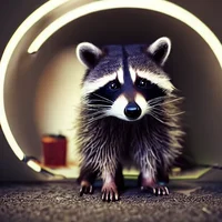 Pet Raccoon