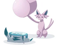 C Espeon and Glaceon