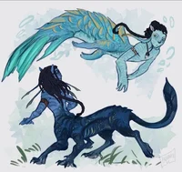 Met and Oma Mermaids