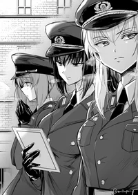 Russian soldiers fem