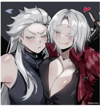 Female Vergil--Dante