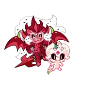 Pitaya dragon cookie