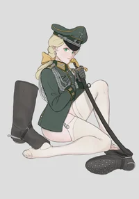 German Solider Girl