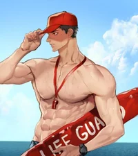 Hot lifeguard 