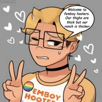 Femboy Hooter Worker