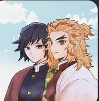 Tomioka y Rengoku 