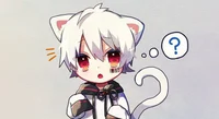 Scared slave catboy