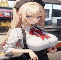 Hot McDonalds Worker