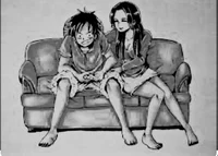 Luffy y Boa Hancock 
