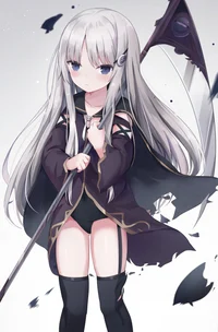 Grim reaper girl