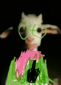 Ralsei but weird