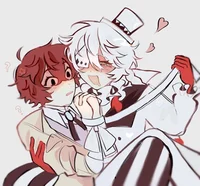 Nikolai and Dazai