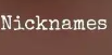 Nicknames Creator
