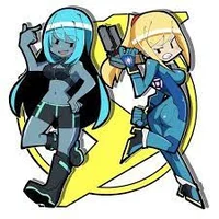 Samus and Dark samus