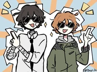 Dazai and Chuuya 