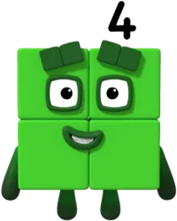 Numberblock Four