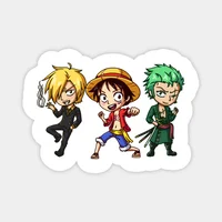 Luffy Zoro e sanji