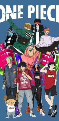 one piece highschool