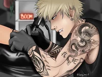 Tattooist bakugo