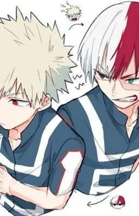 Katsuki and Shoto