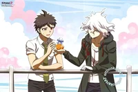 Komahina crush AU