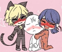 Ladybug and Cat Noir