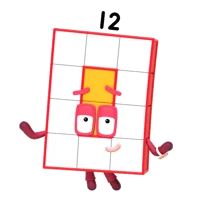 Numberblock Twelve