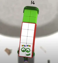 Numberblock Fourteen
