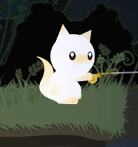 Cat goes fishing cat