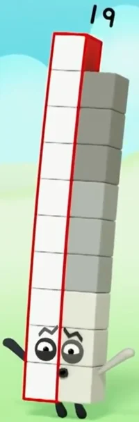 Numberblock Nineteen