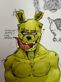 Sexy gay Springtrap