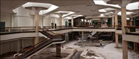 An abandoned mall