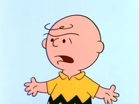 Charlie Brown angry