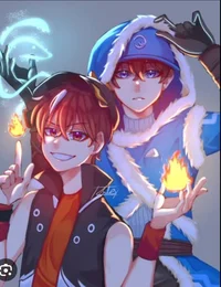 Boboiboy Blaze X Ice
