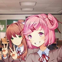 monika and natsuki 
