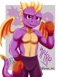 Boxing Spyro